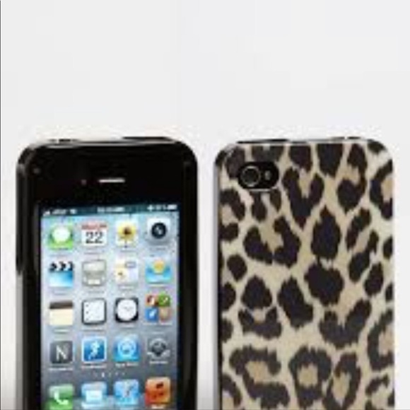 Kate Spade Leopard mobile Case iPhone 6 like new used for very short time - Picture 2 of 6